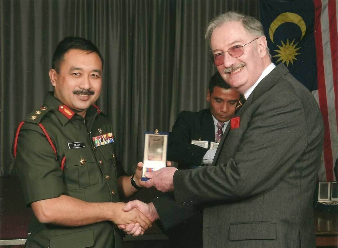 The Pingat Jasa Malaysia Medal was awarded to the Sovereign Grand Commander for Distinguished Chivalry, Gallantry, Sacrifice and Loyalty